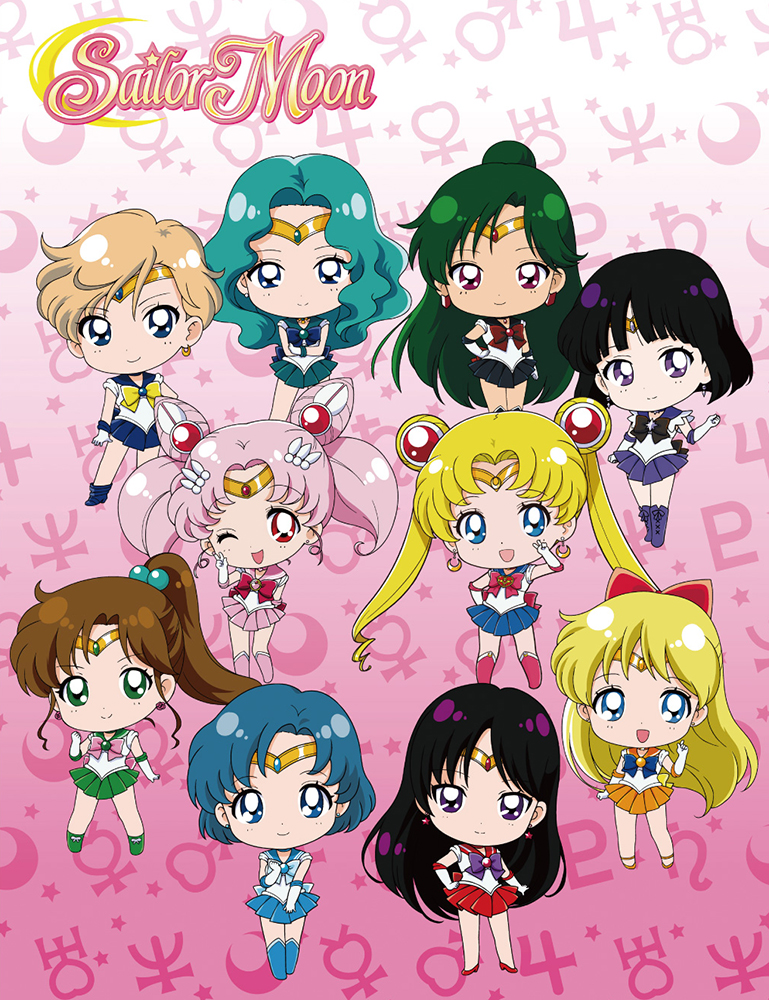 Hot Topic: Chibi Sailor Guardians Throw Blanket
