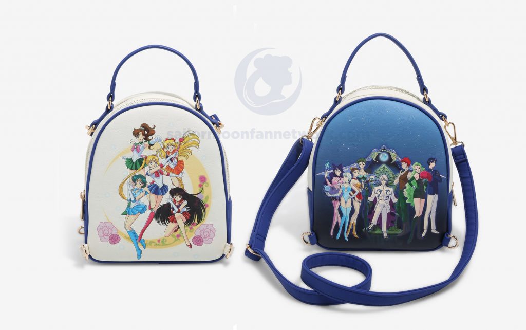BoxLunch Sailor Guardians and Black Moon Clan Reversible Mini Backpack