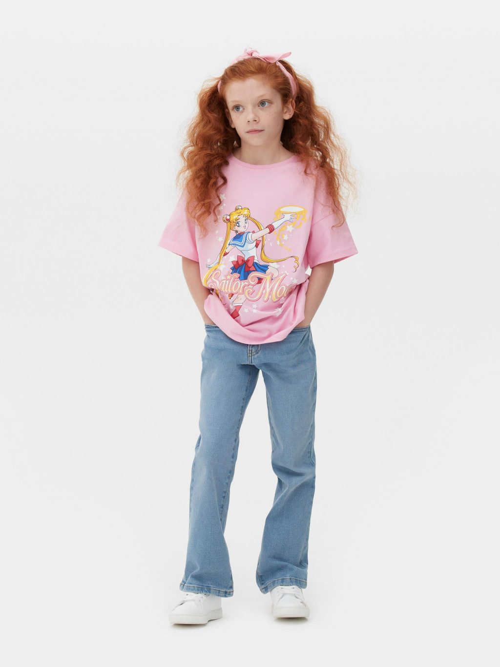 Primark UK: Child's Sailor Moon Printed Cotton T-Shirt