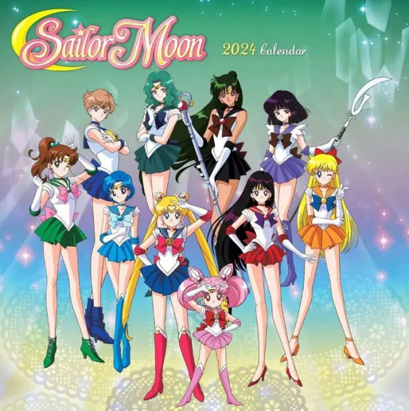 Calendar Ink Sailor Moon 2024 Full Size Calendar