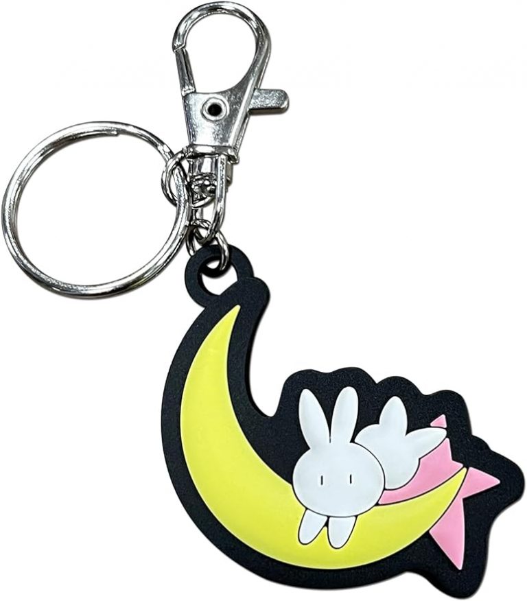 GEE: Sailor Moon Bunny & Moon Bed Print Keychain